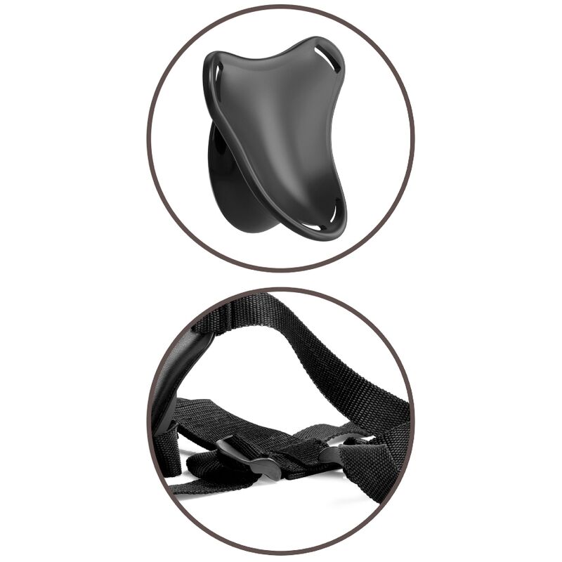 King Cock Elite Body Dock Starter Kit 15,2 cm strap-on