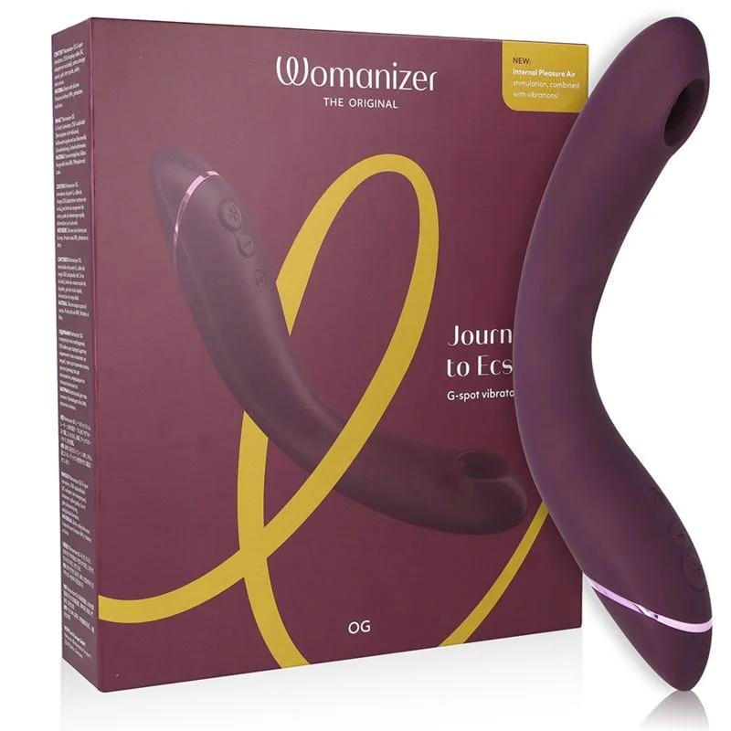 Womanizer OG stimolatore clitoride punto G melanzana