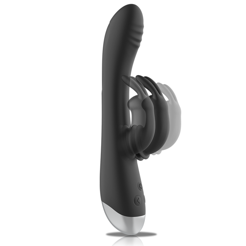 Black&Silver Adam vibratore rabbit 10 modi