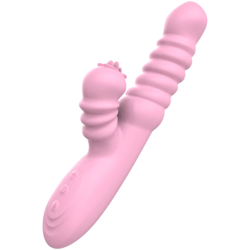 Armony Lingua Viva vibratore riscaldante rosa