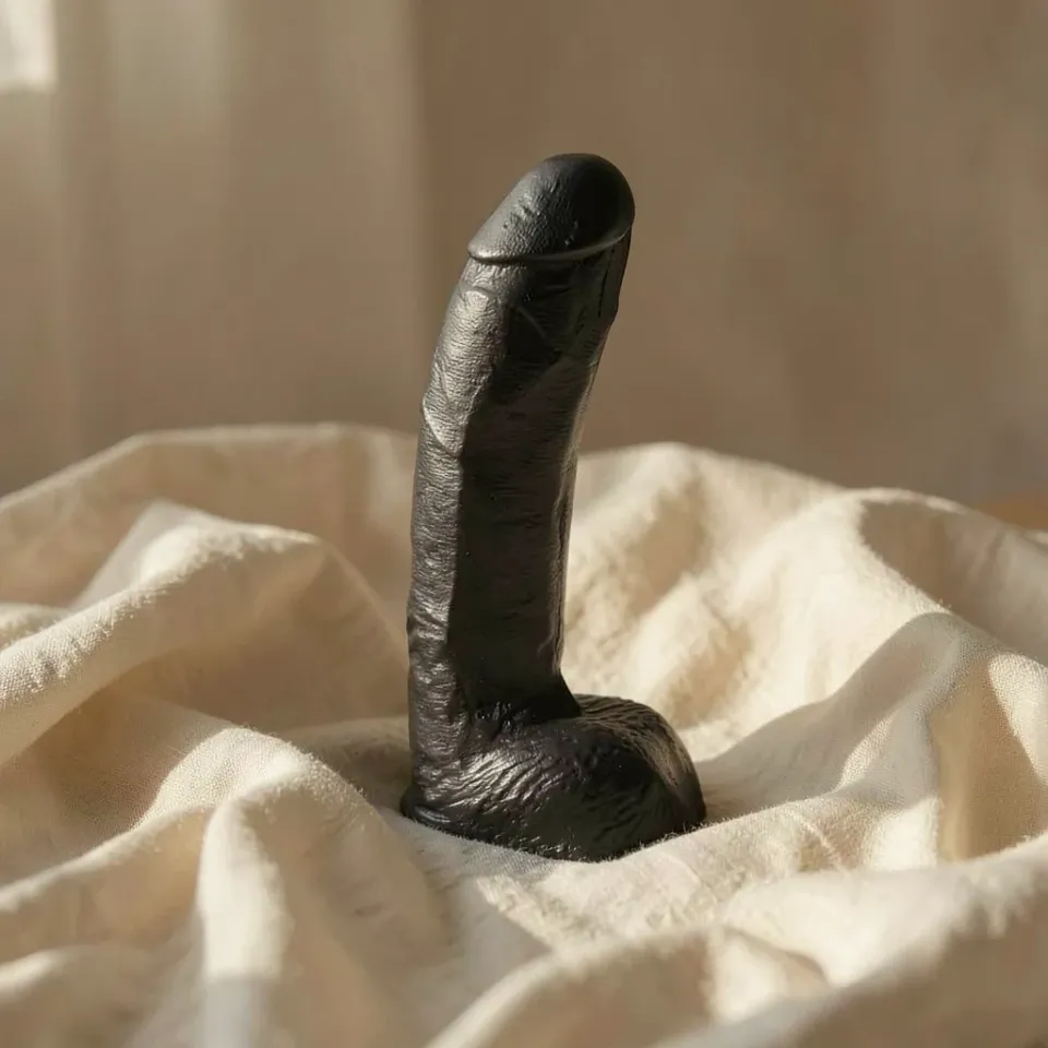 Hung System George dildo realistico nero 22 cm