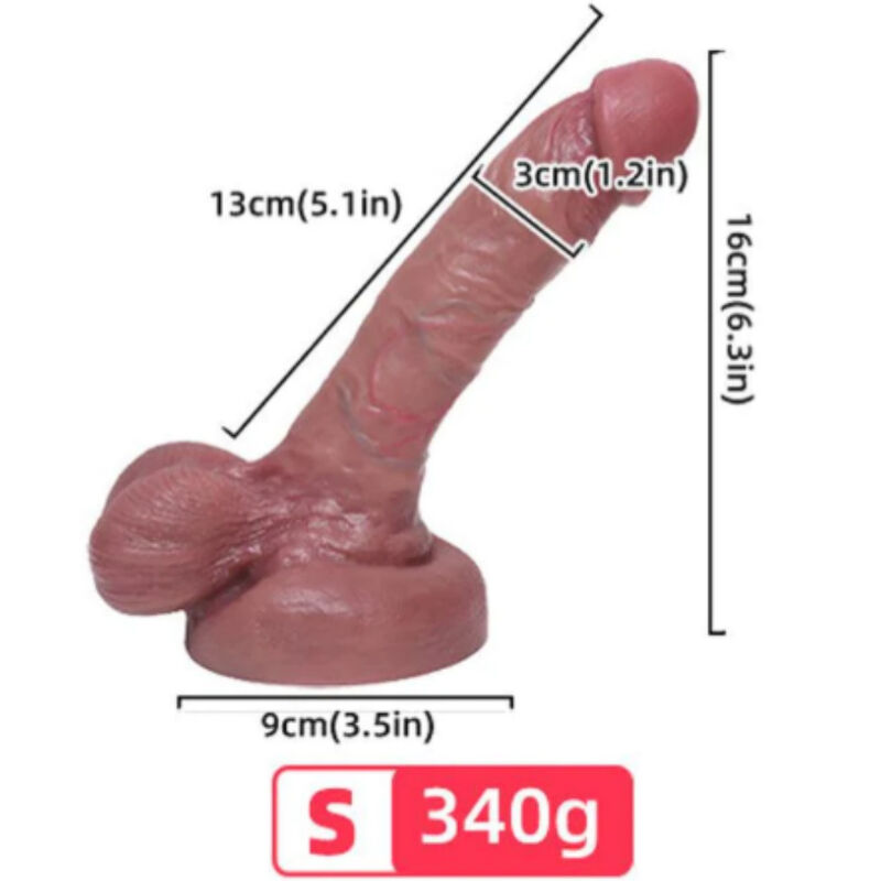 Armony dildo silicone liquido 13 cm realistico