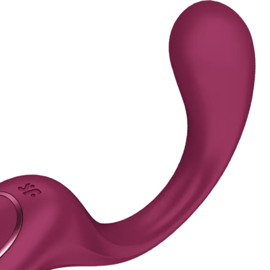 Satisfyer G for Goddess 2 Vibratore Rabbit Bordeaux 60 Programmi