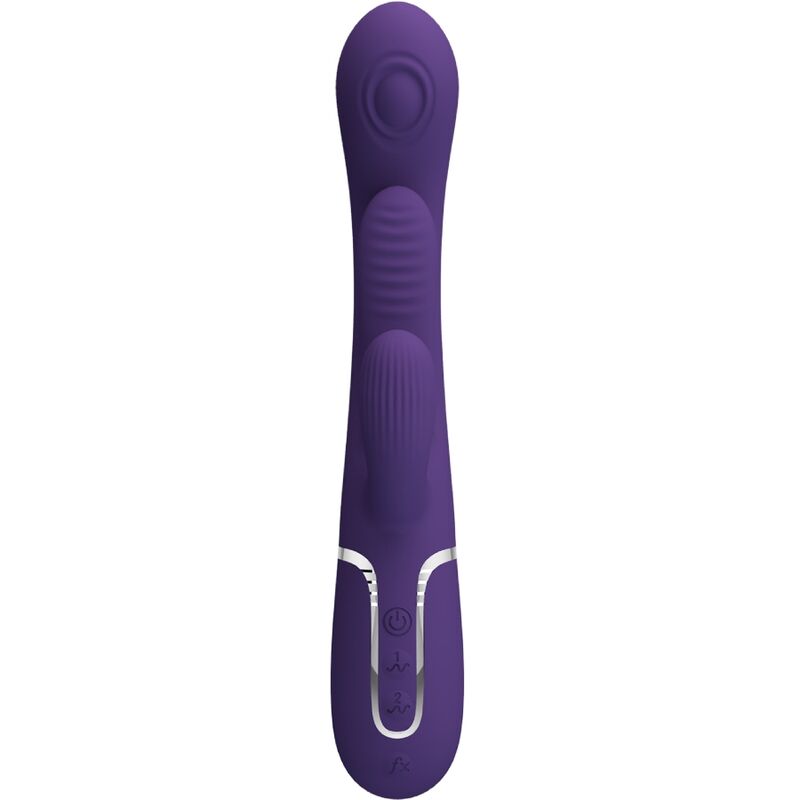 Pretty Love Shania vibratore rabbit linguetta silicone