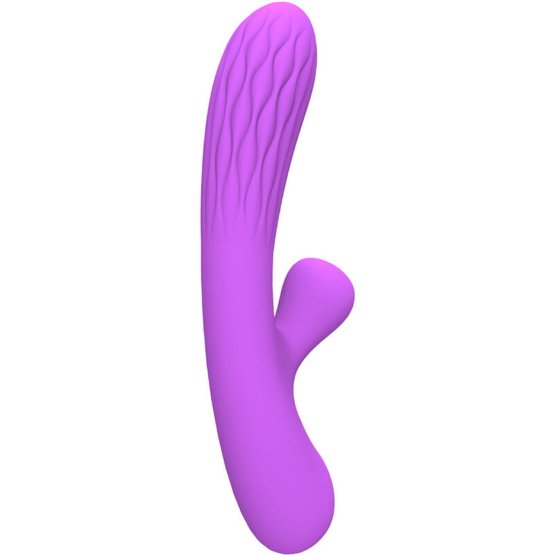 Armony Chelsea vibratore viola flessibile 20 cm doppia stimolazione