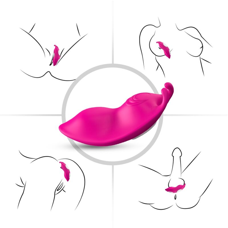 Armony Honeybee vibratore mutandine fucsia doppia stimolazione