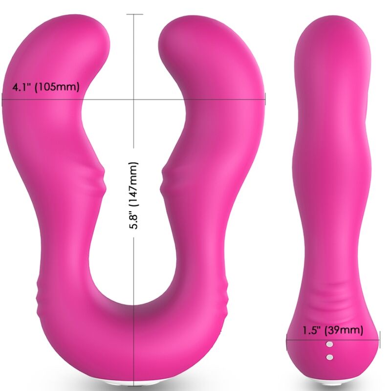 Armony Seraph rabbit vibratore fucsia con telecomando