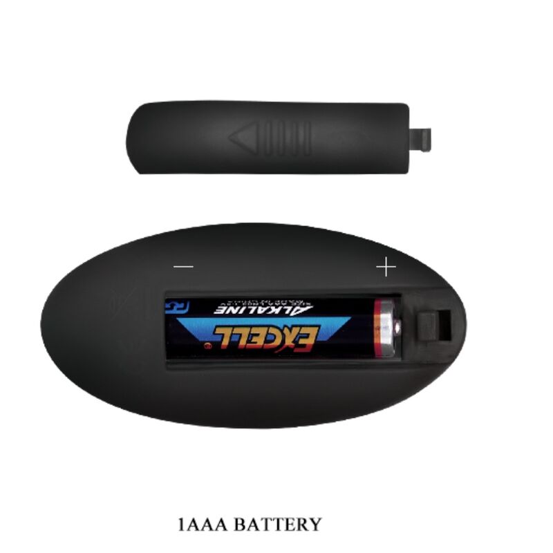 MR Play plug prostatico vibrante telecomando nero