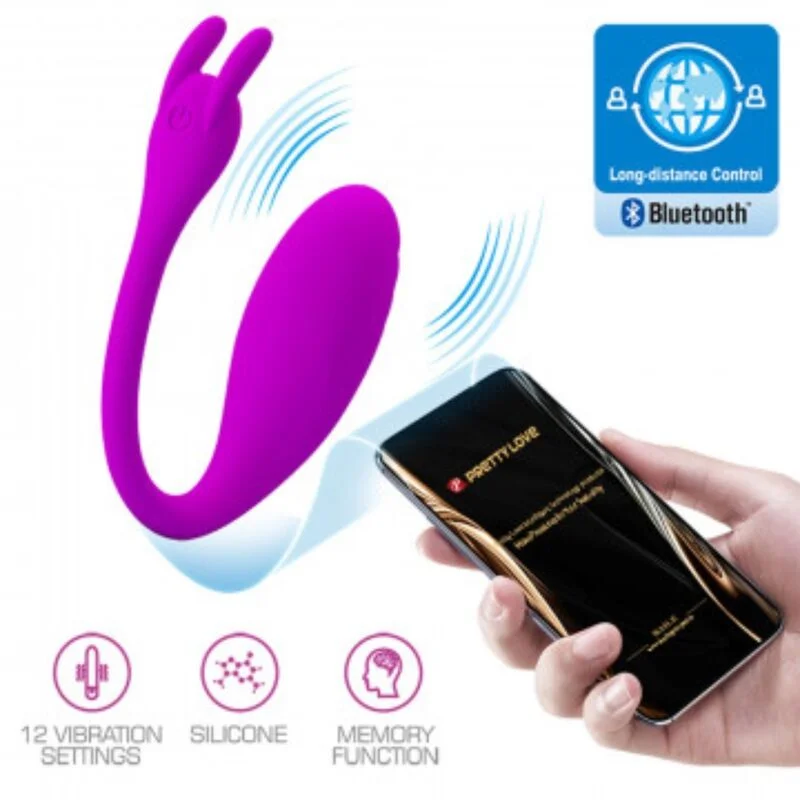 Pretty Love Catalina vibratore coppia app lilla