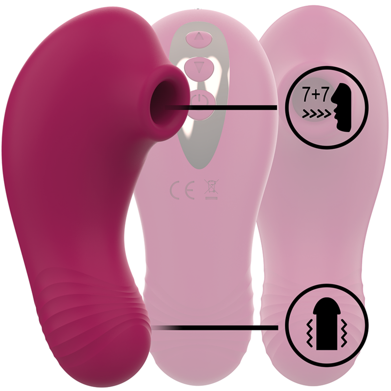 Rithual Shushu Pro stimolatore clitoride orchidea doppia modalità