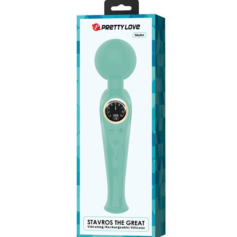 Pretty Love Skyler vibratore clitorideo verde display LCD