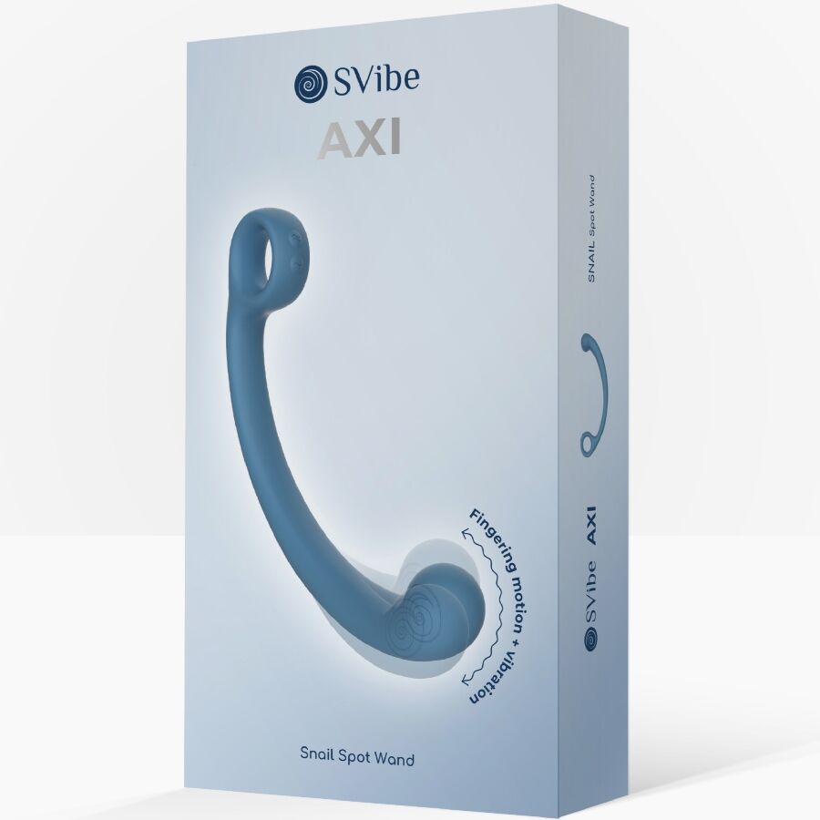 Frutille Axi Snail Vibe vibratore blu oscillante
