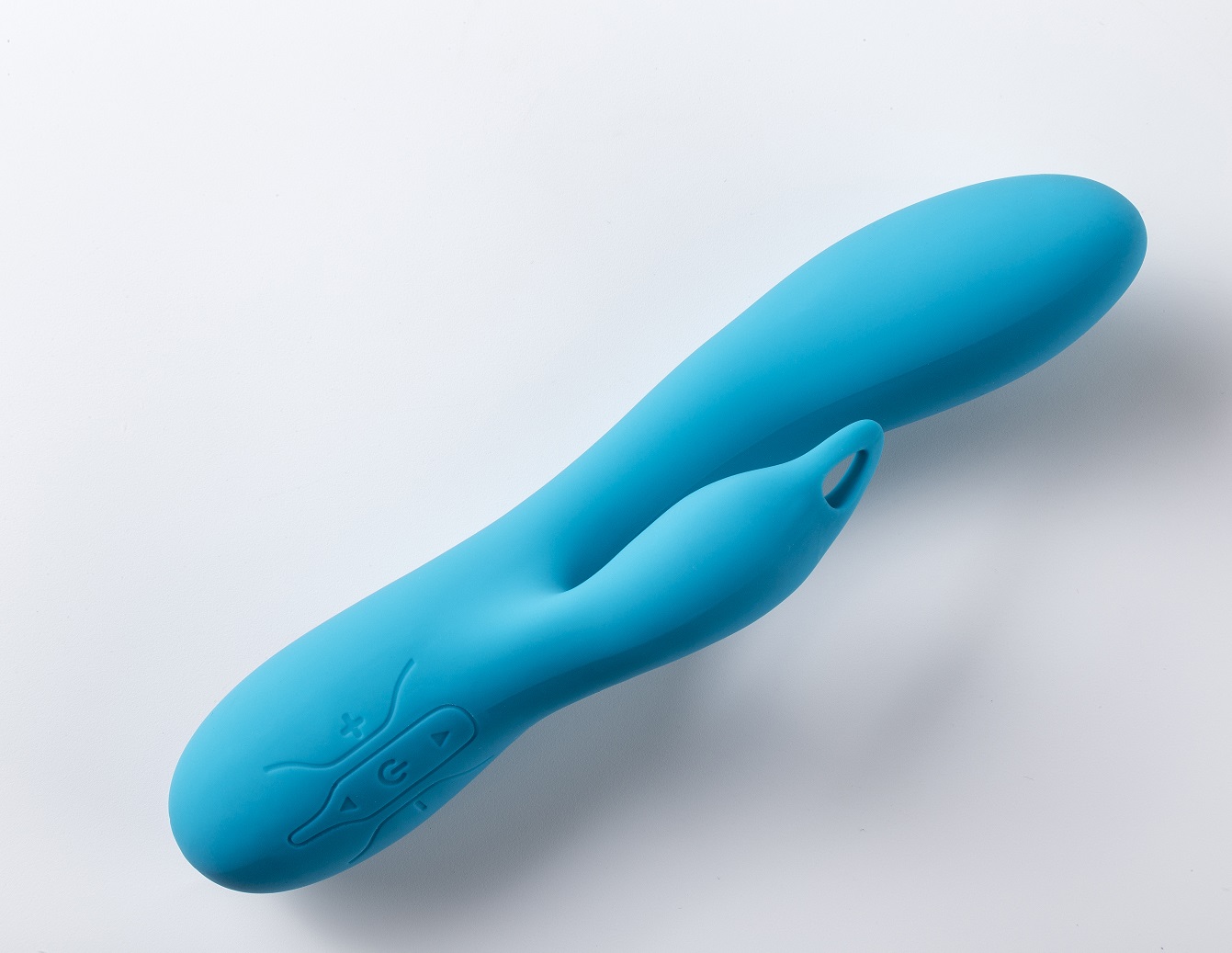 Love Hit by Virgite V2 vibratore clitoride blu silicone ricaricabile