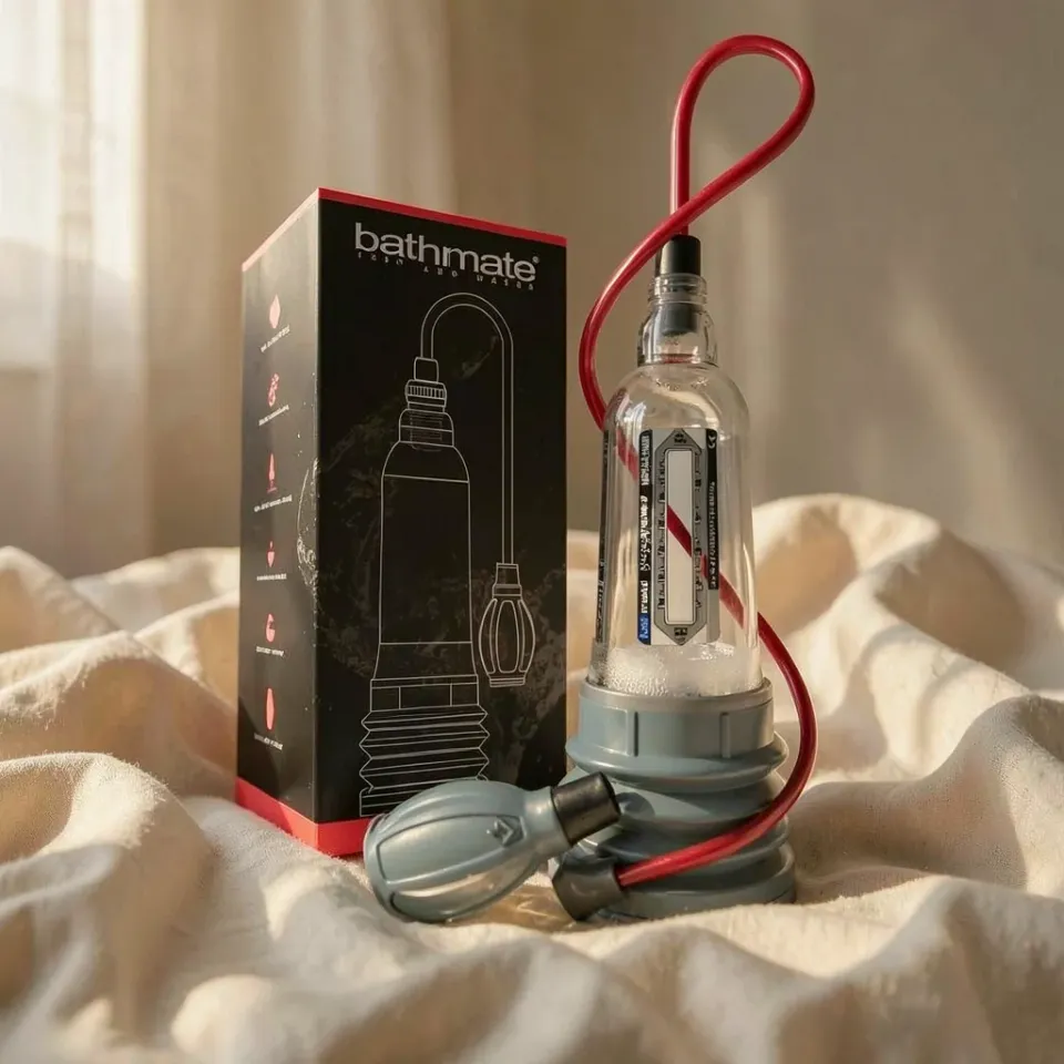Bathmate HydroXtreme 7 Wide Boy pompa pene trasparente