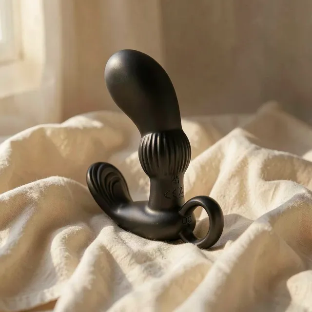 Pretty Love Cayla plug prostatico nero 12 vibrazioni