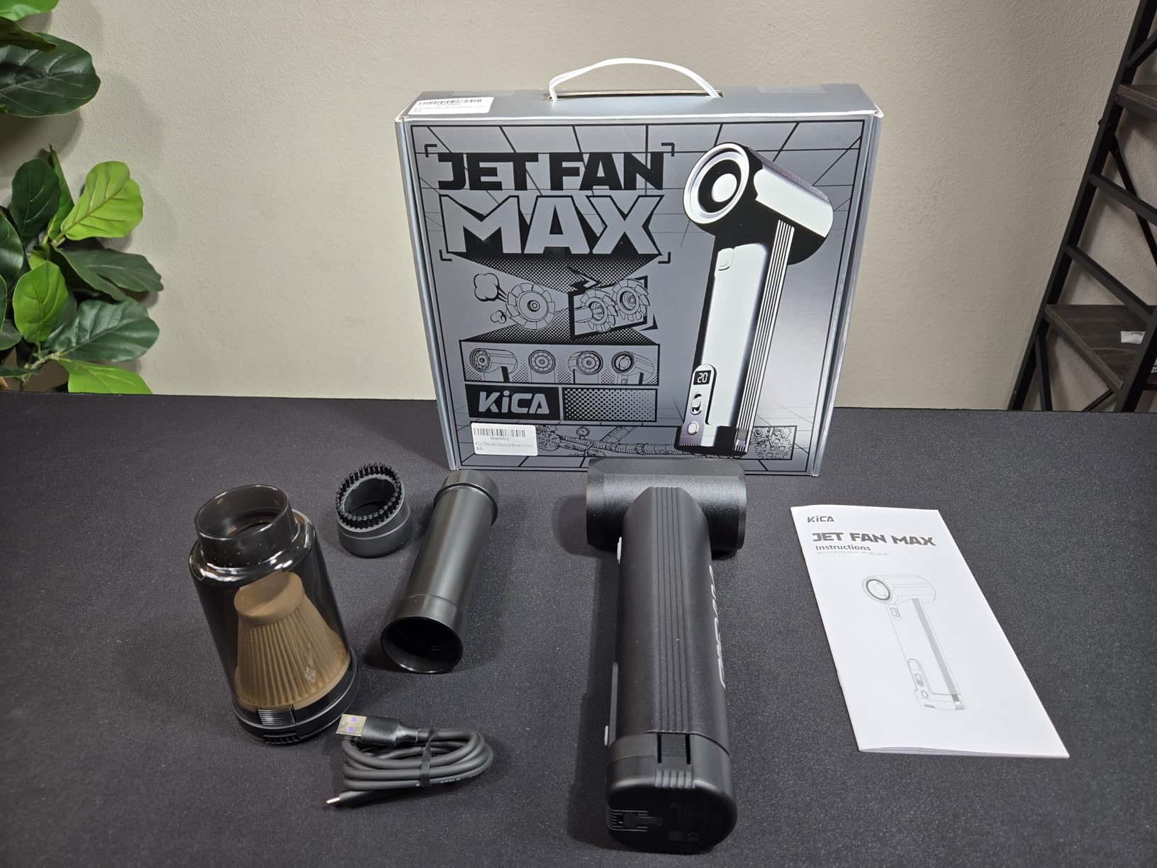 Kica JetFan Max soffiatore turbo per auto