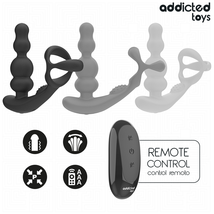 Addicted Toys Massaggiatore Prostatico Rotante stimolatore