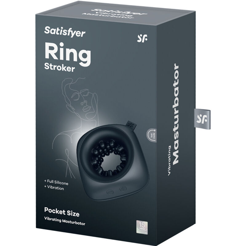 Satisfyer Ring Stroker anello vibrante 3 motori