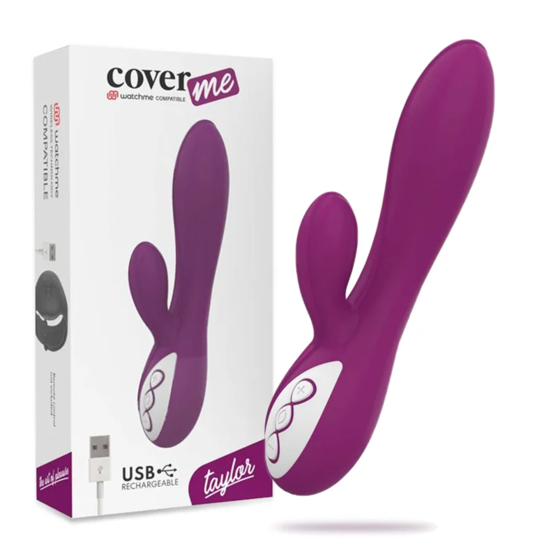 CoverMe Taylor vibratore punto G e clitoride silenzioso