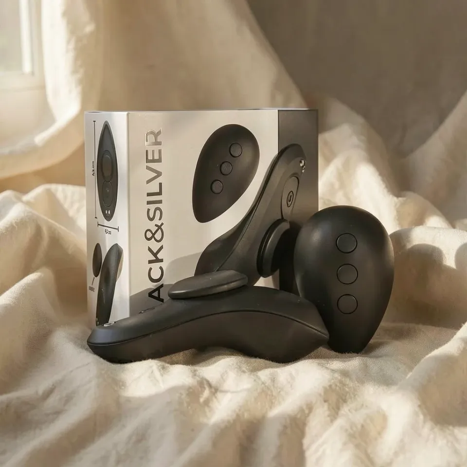 Black&Silver Preston Panty Stimolatore Slip 9 Modalità