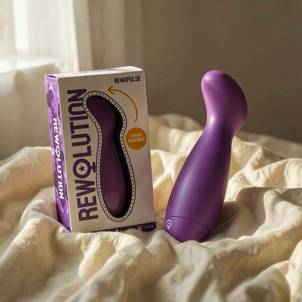 Rewolution RewoPulse vibratore punto G lilla flessibile
