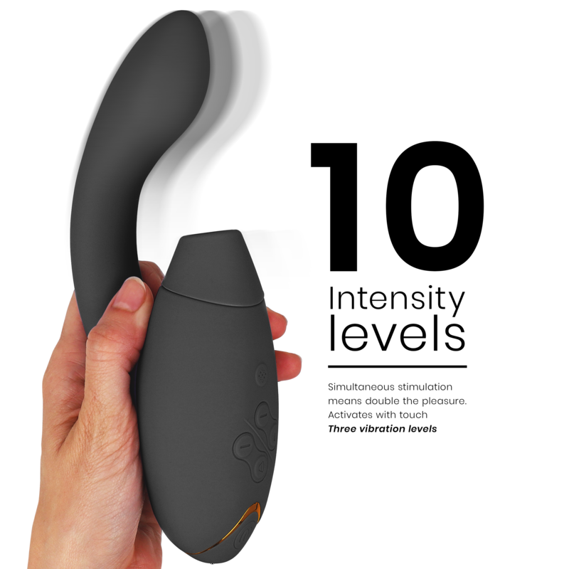 Womanizer Duo 2 succhiaclitoride nero punto G