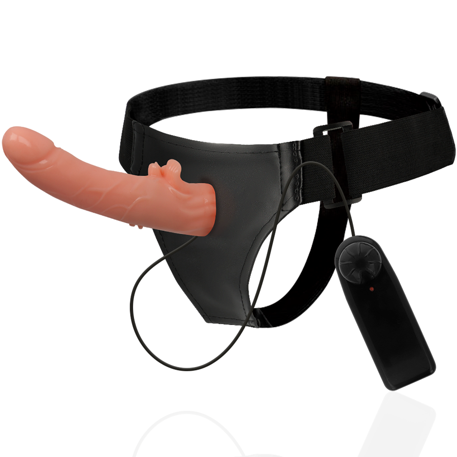 Attraction Harness Hector Strap-on Vibrante Rotante