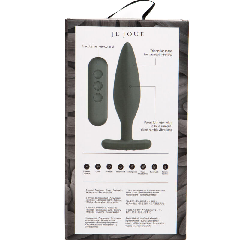 Je Joue Egon plug vibrante silicone 135 mm