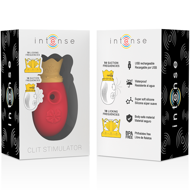 Intense Clit Stimulator stimolatore clitorideo rosso