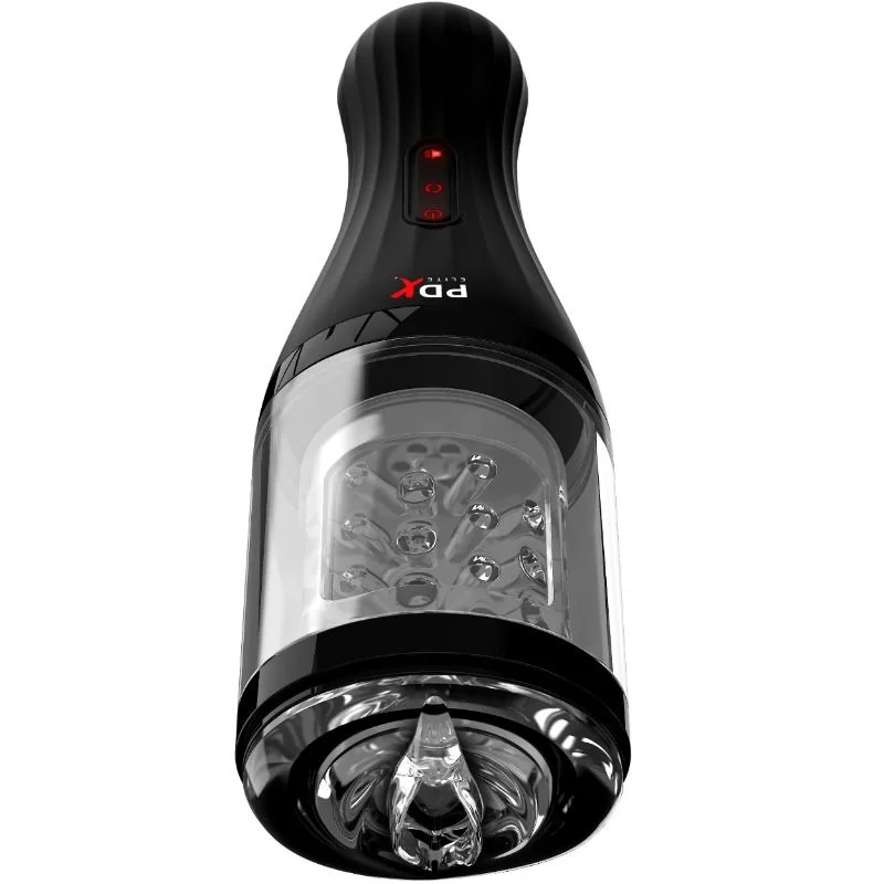 PDX Elite Talk Dirty Rotobator masturbatore rotante con audio