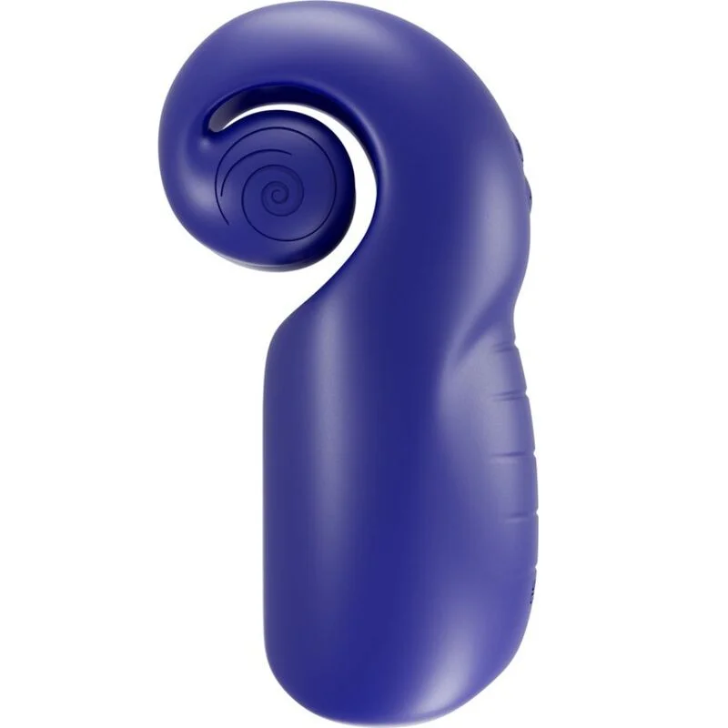 Snail Vibe Evo masturbatore blu scuro 2 motori