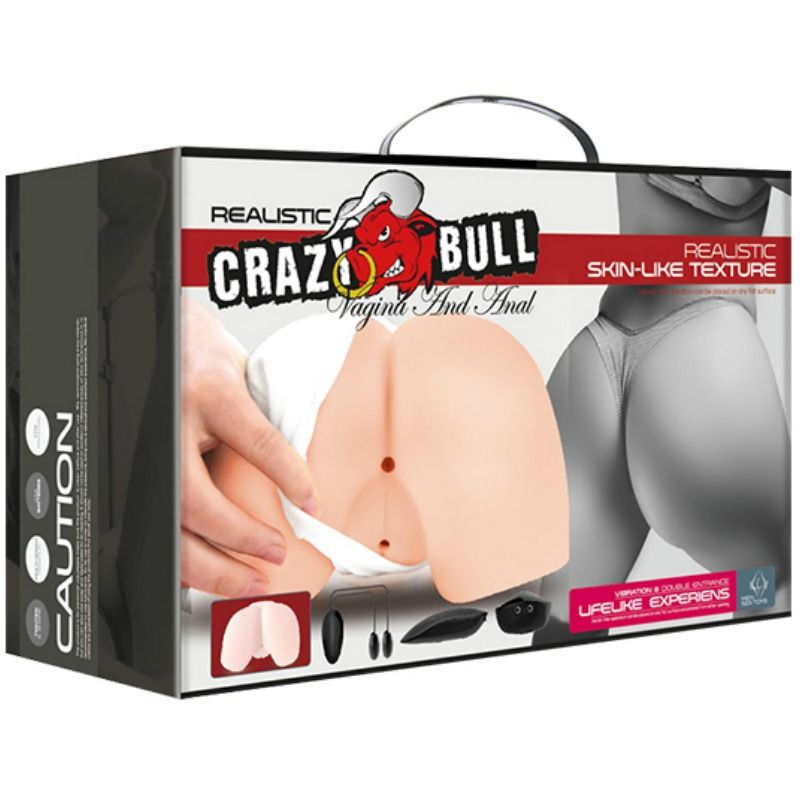 Crazy Bull Posizione 4 busto realistico vibrante gambe sollevate