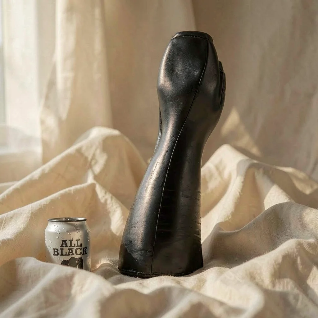 All Black Fisting dildo pugno 39 cm PVC