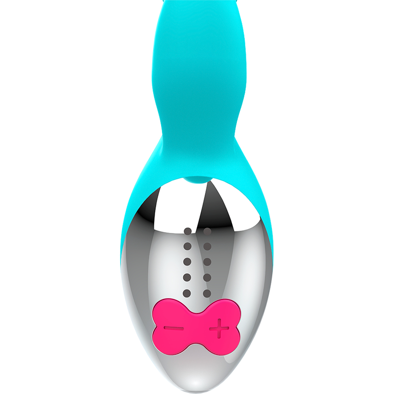 Happy Loky Miki vibratore turchese 2 motori waterproof