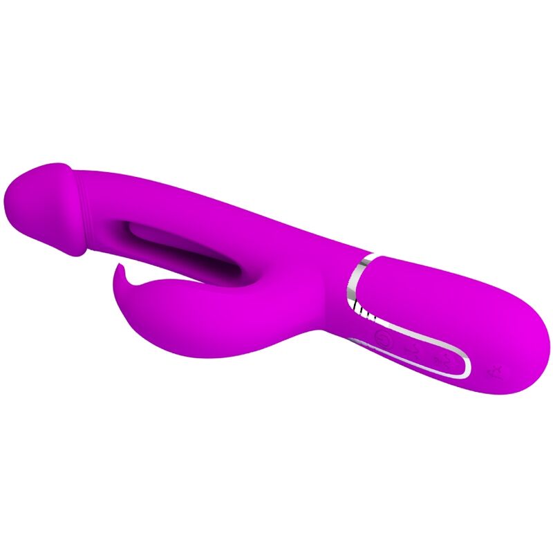 Pretty Love Dejon Vibratore Fucsia Spinta e Rotazione
