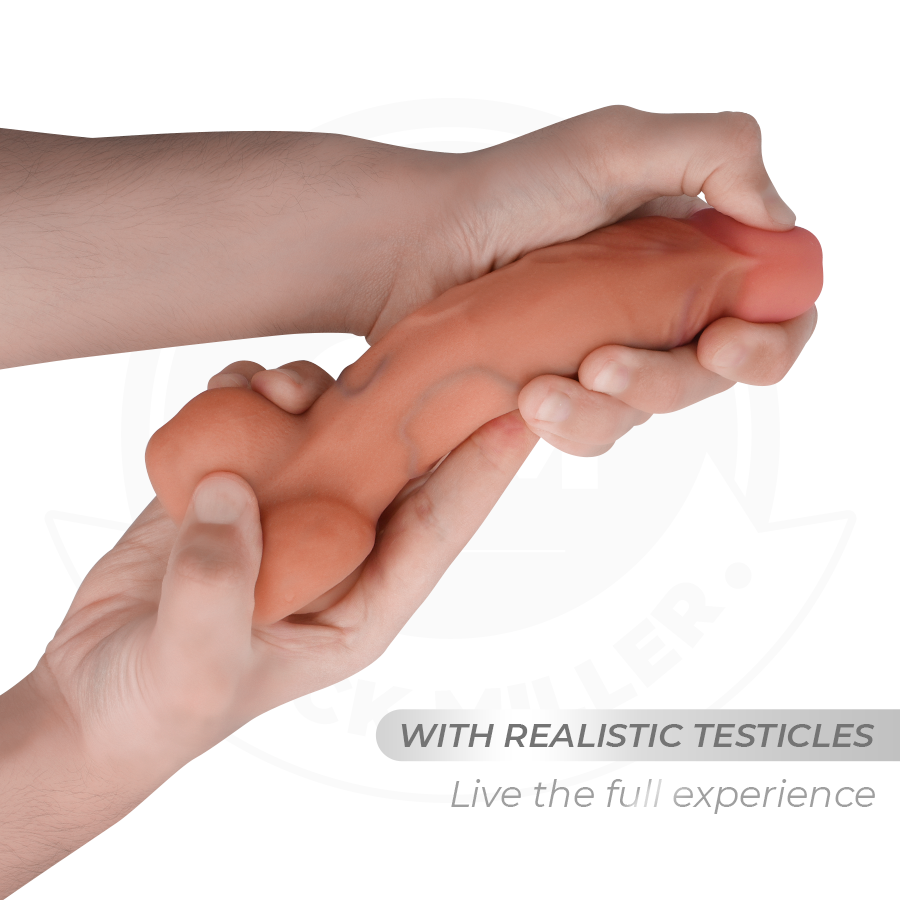 Cock Miller Realist Flex 17,8 dildo flessibile con ventosa