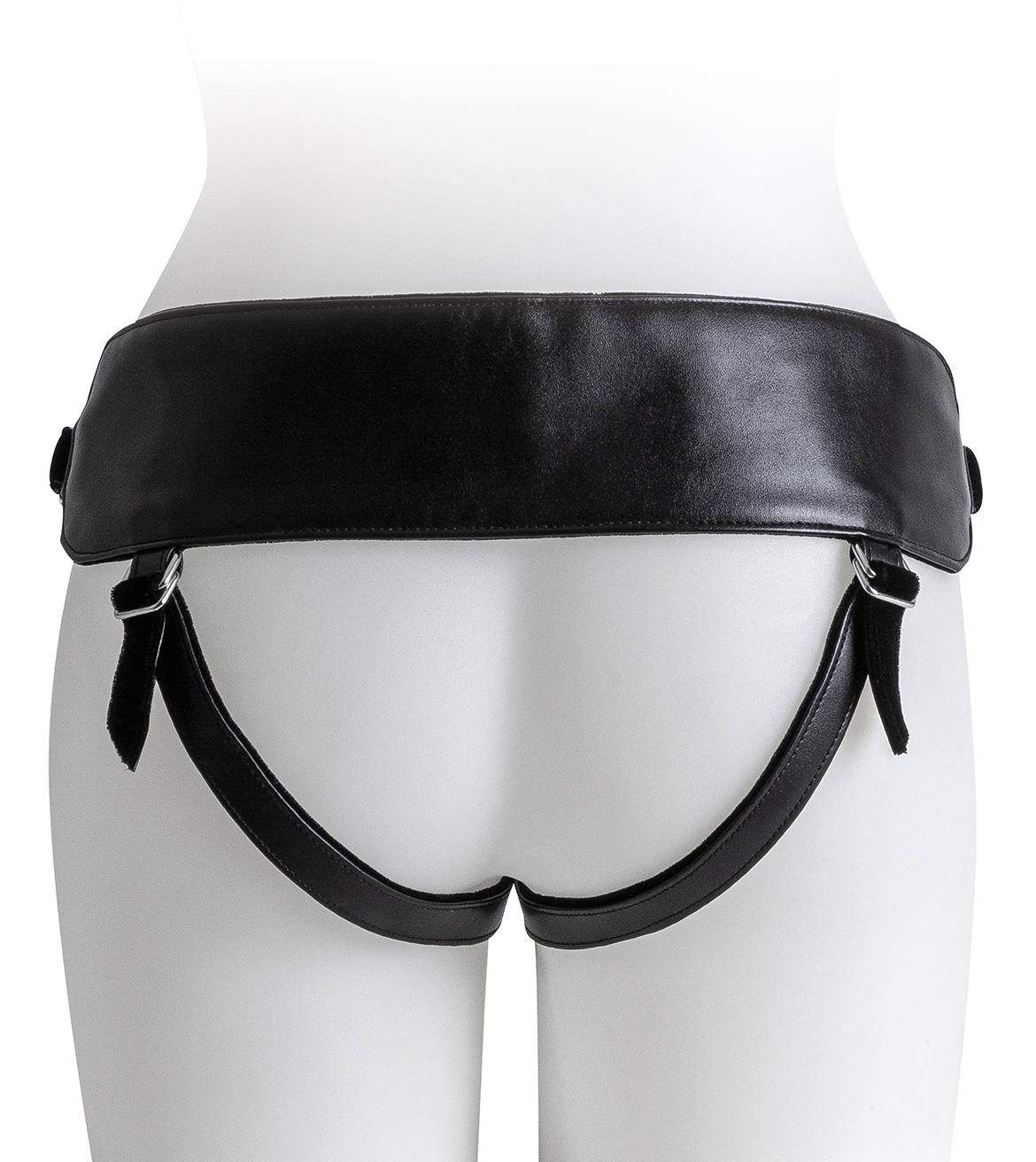 Love Hit by Virgite strap-on con dildo nero taglia M