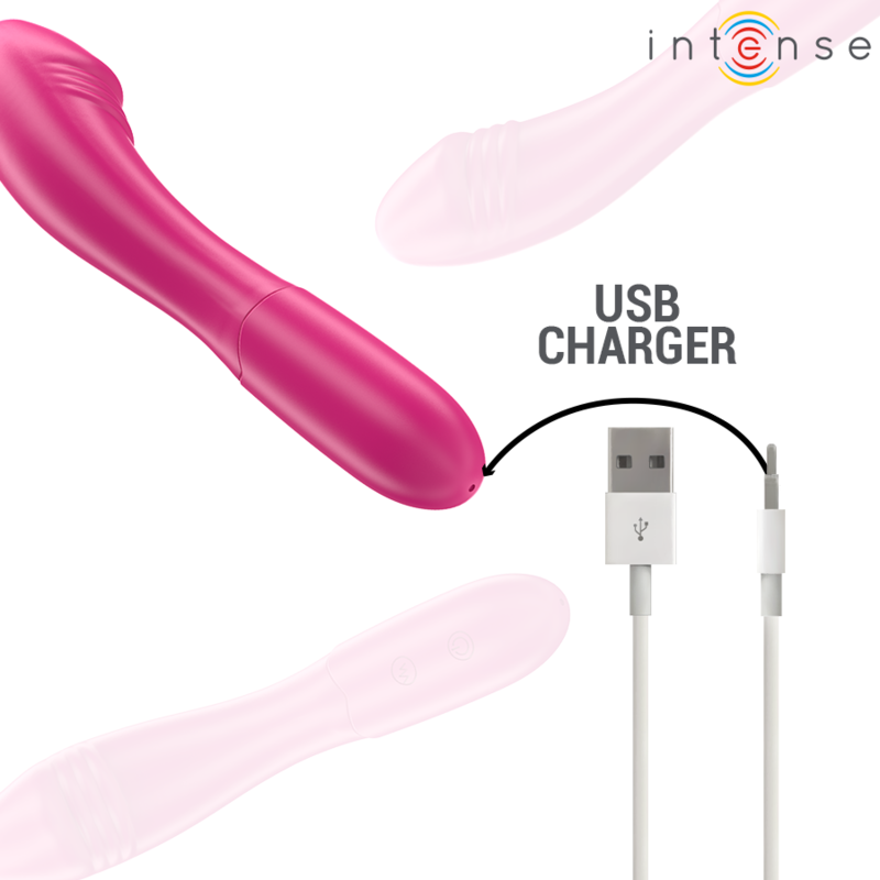 Intense Belinda vibratore flessibile rosa 19 cm