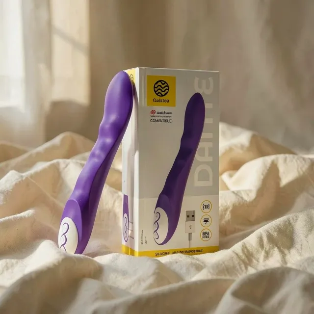 Galatea Dante vibratore lilla 10 modalità silicone
