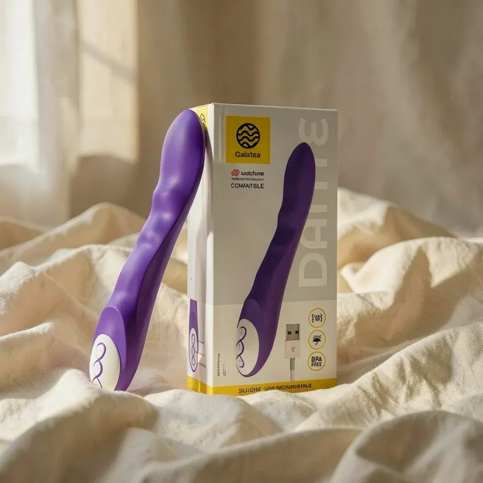 Galatea Dante vibratore lilla 10 modalità silicone