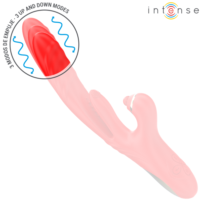 Frutille Intense Rosalia vibratore triplo rosso