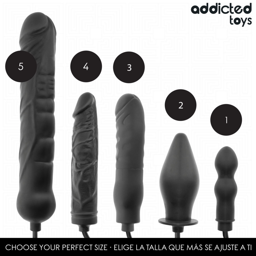 Addicted Toys Dildo Gonfiabile XL punto P regolabile