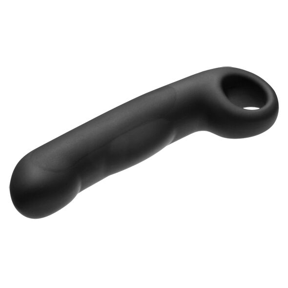 ElectraStim Silicone Noir Ovid dildo elettrostimolazione bipolare