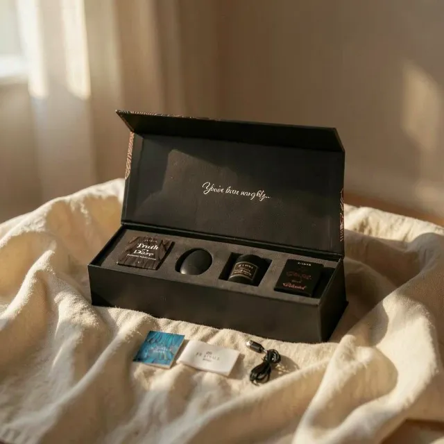 Je Joue Mimi set regalo oro rosa vibratore clitoride 5 velocità