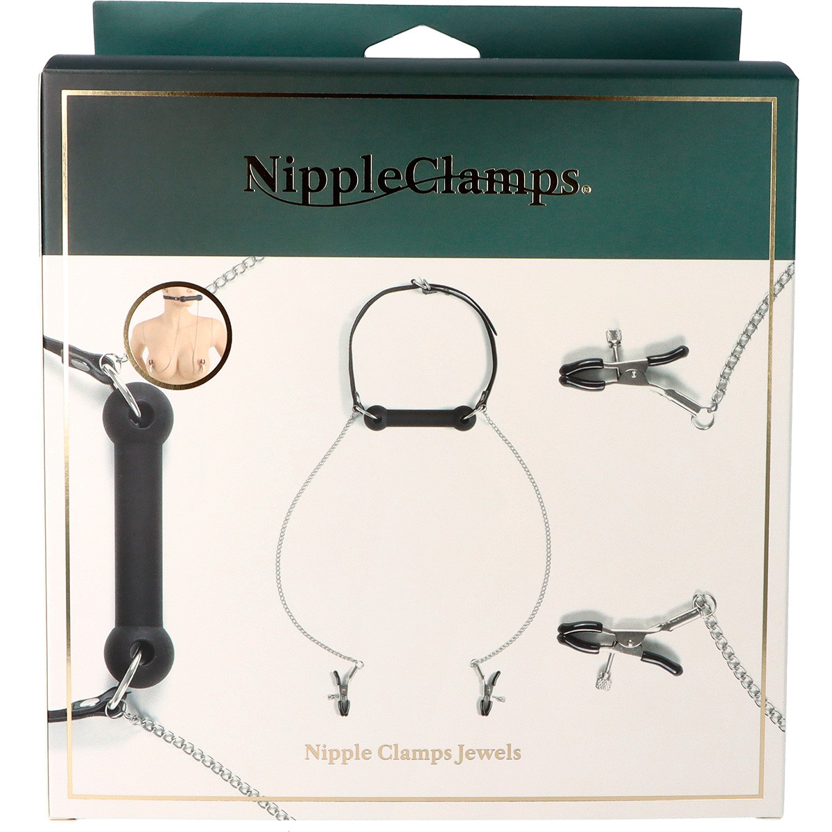Love Hit Nipple Clamps pinze capezzoli Mod. 33 set 2 pezzi