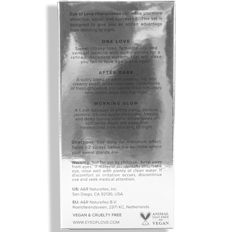 Eye of Love PHR Trio profumo feromoni 3x10 ml avvolgente