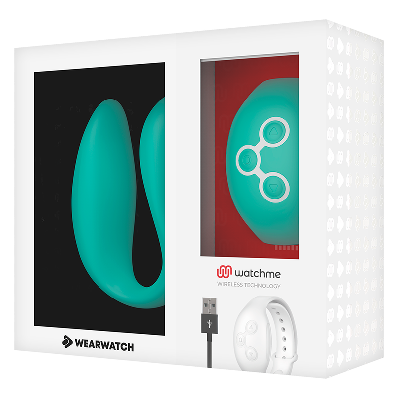 WEARWATCH Dual vibratore coppia verde chiaro