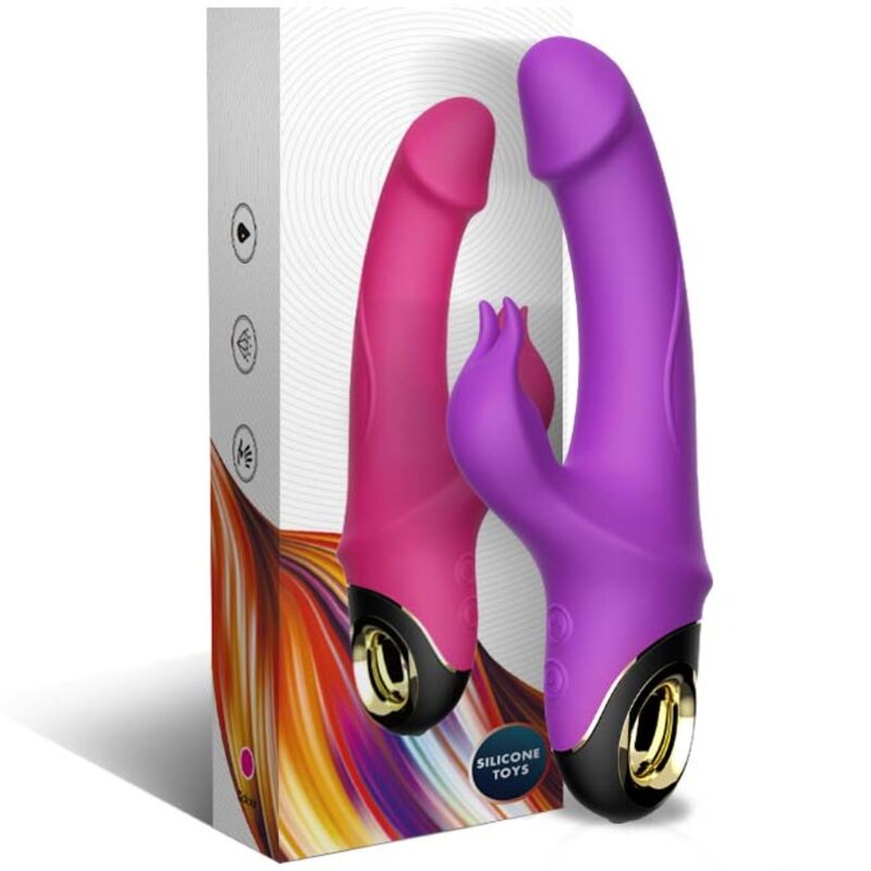 Armony Meteor vibratore rabbit viola 2 motori 18 vibrazioni