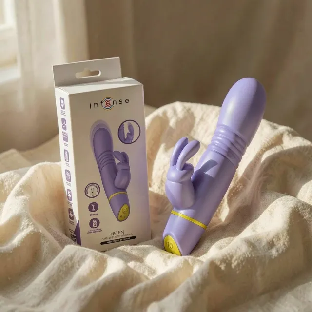 Intense Helen Rabbit vibratore spinta silicone
