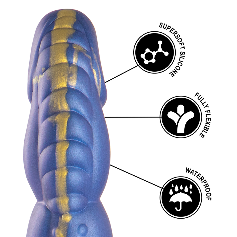Epic Cybersilicock Poseidon dildo silicone 22 cm progressione